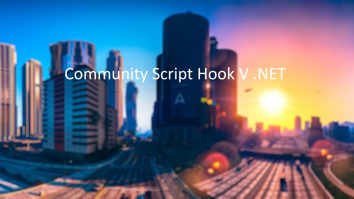 Скриншот Community Script Hook V .NET 2.10.8
