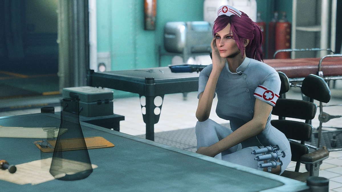 Скриншот Униформа медсестры из игры "TERA-Online" | TERA Nurse Uniform