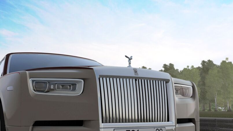 Скриншот 2018 Rolls-Royce Phantom VIII — City Car Driving 1.5.7-1.5.8