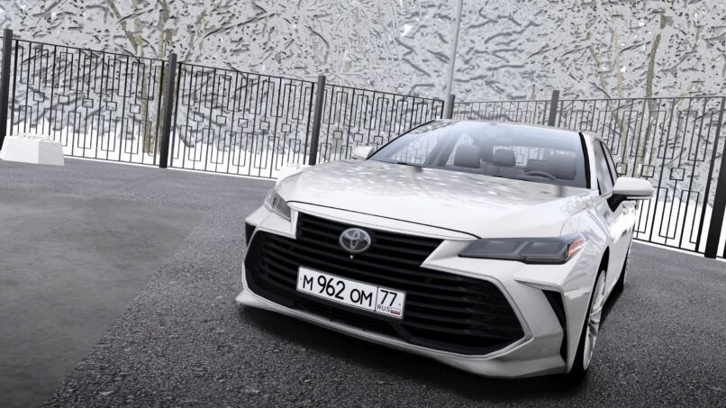 Toyota Avalon 3.5 2019 для City Car Driving 1.5.8