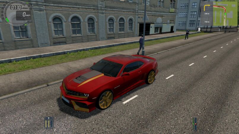 Скриншот CHEVROLET CAMARO VR ДЛЯ CITY CAR DRIVING 1.5.8 — 1.5.9