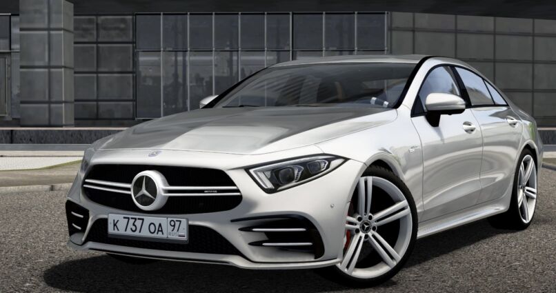 Mercedes-Benz CLS53 AMG 2019 для City Car Driving (v1.5.7 — 1.5.8)