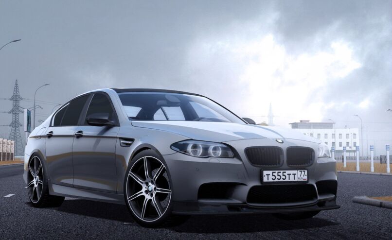 BMW M5 F10 для City Car Driving (v1.5.8)